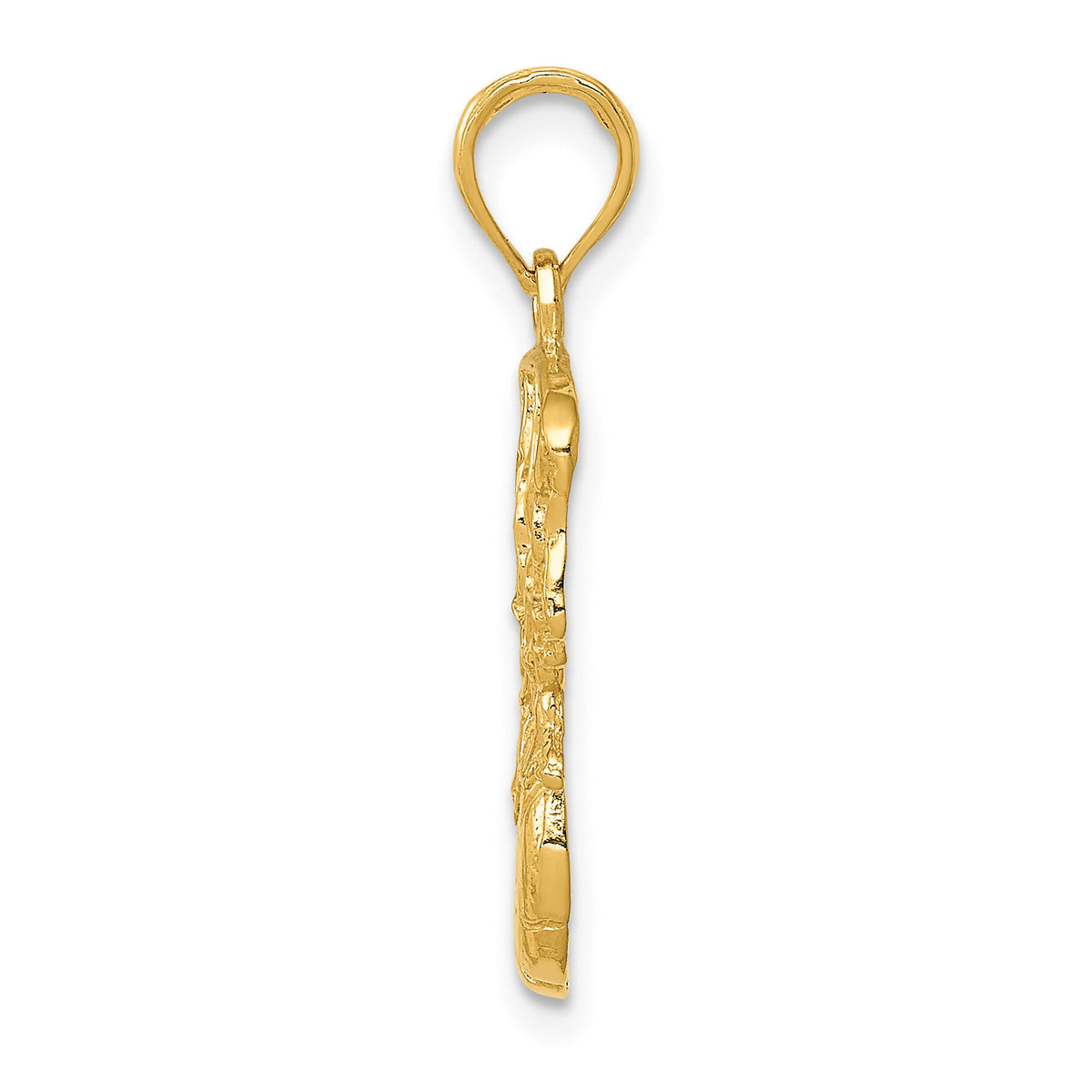 10K Swoosh Basketball and Net Pendant-10C3780