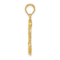 10K Swoosh Basketball and Net Pendant-10C3780