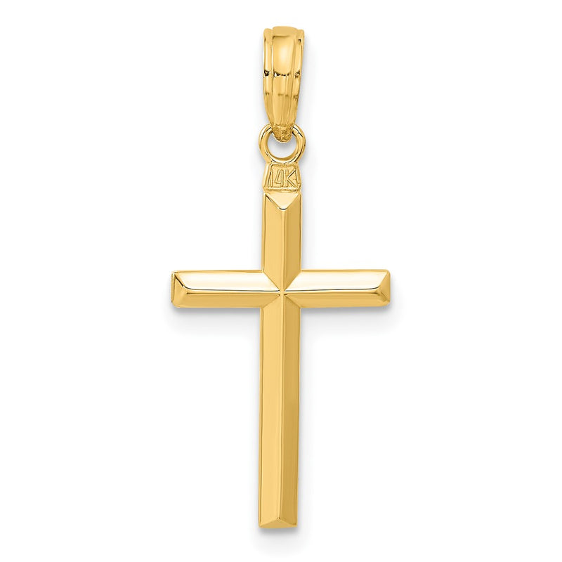 10K Reversible Latin Cross Pendant-10C3865