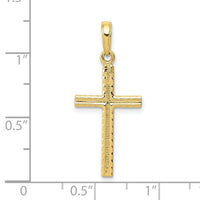 10K Latin Cross Pendant-10C3866