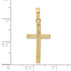 10K Latin Cross Pendant-10C3866