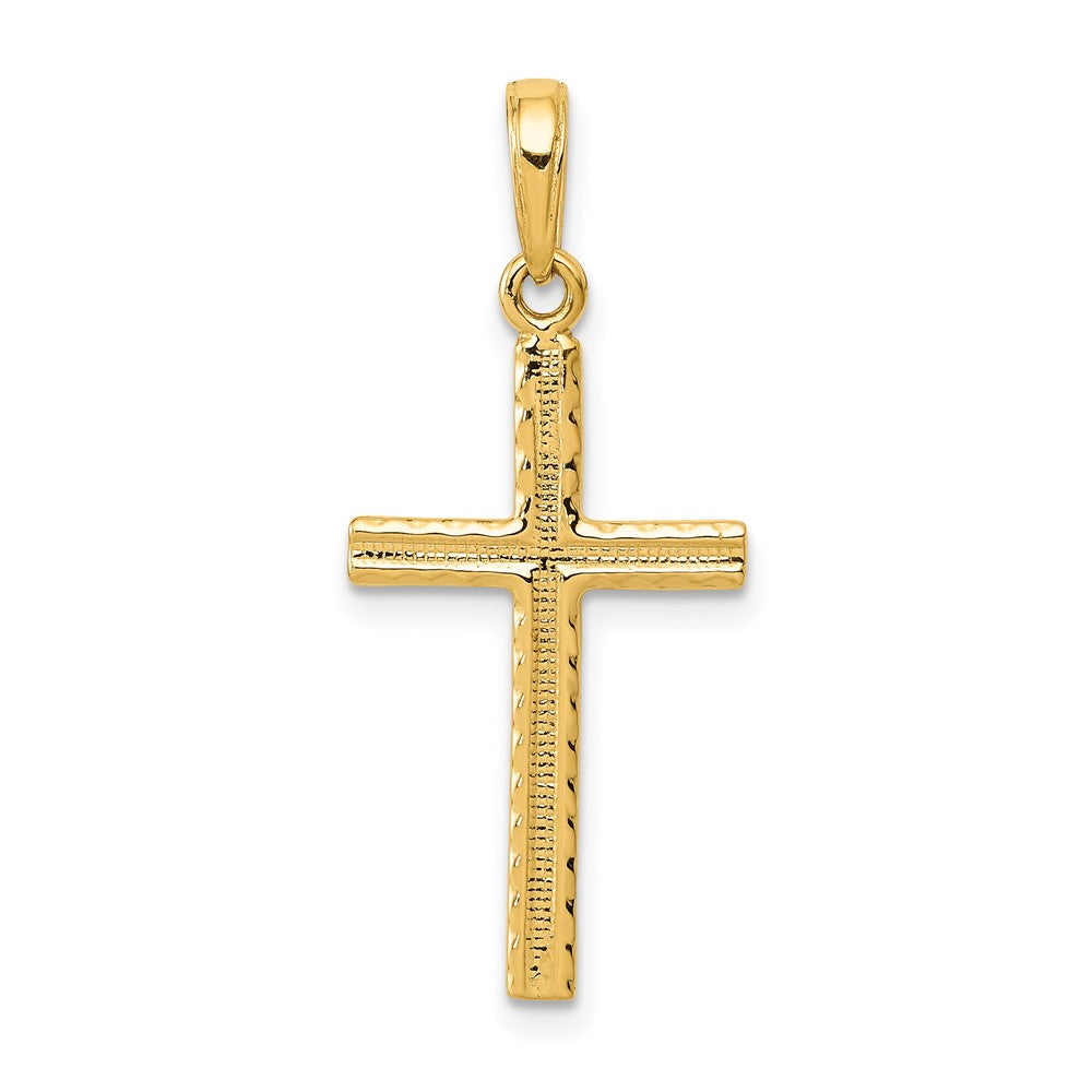 10K Latin Cross Pendant-10C3866