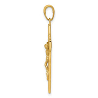10k Crucifix Pendant-10C3897