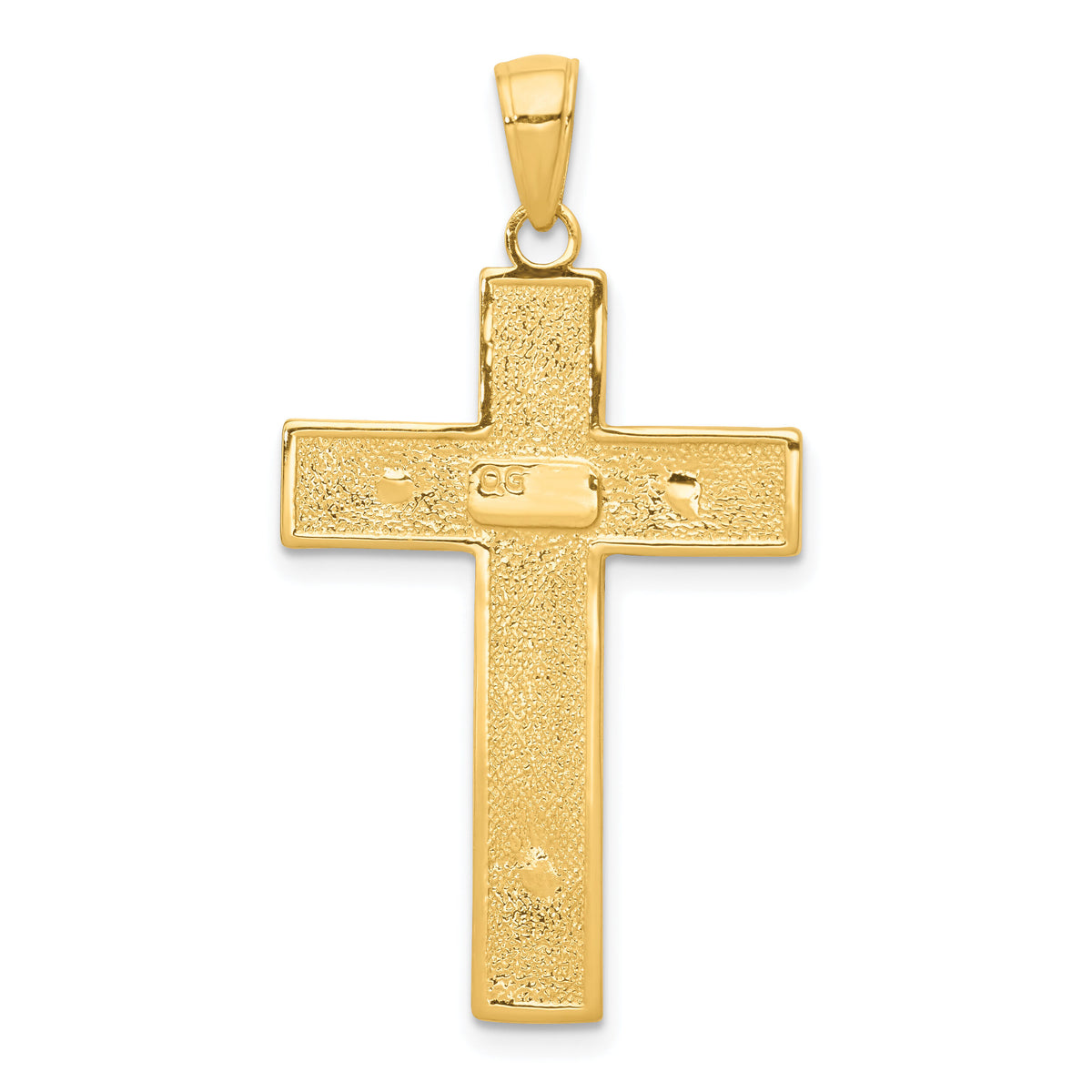 10k Crucifix Pendant-10C3897