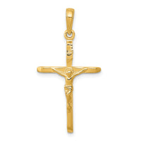 10k Crucifix Pendant-10C3900