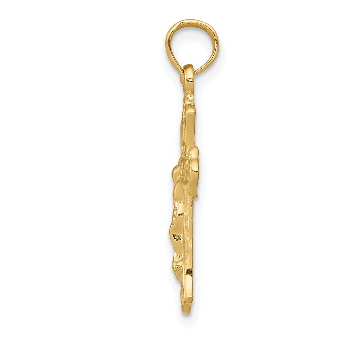 10K INRI Crucifix Charm-10C3917