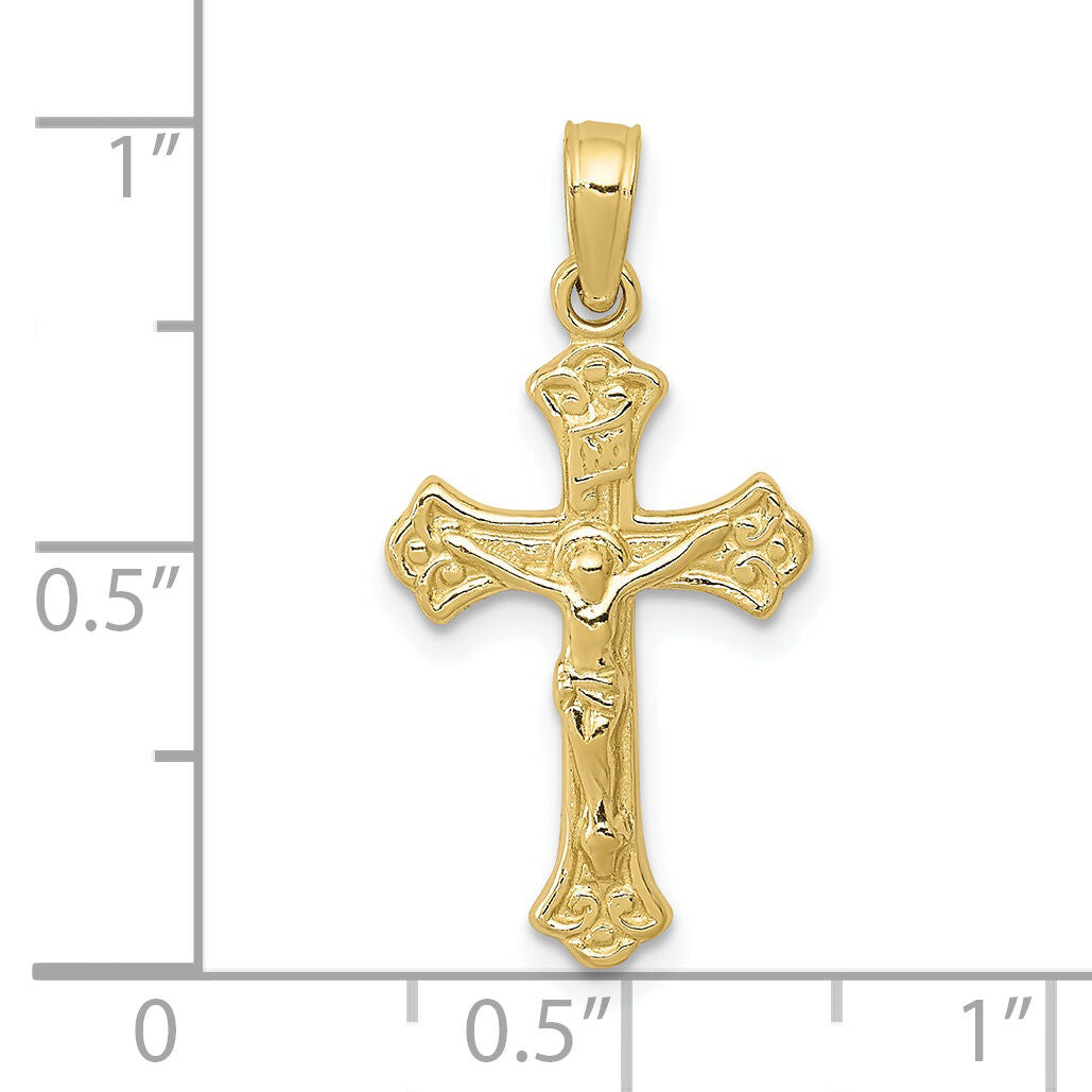 10K INRI Crucifix Charm-10C3917