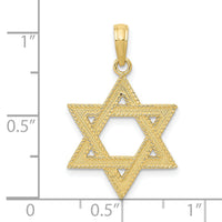 10K Star of David Pendant-10C3988