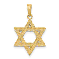 10K Star of David Pendant-10C3988