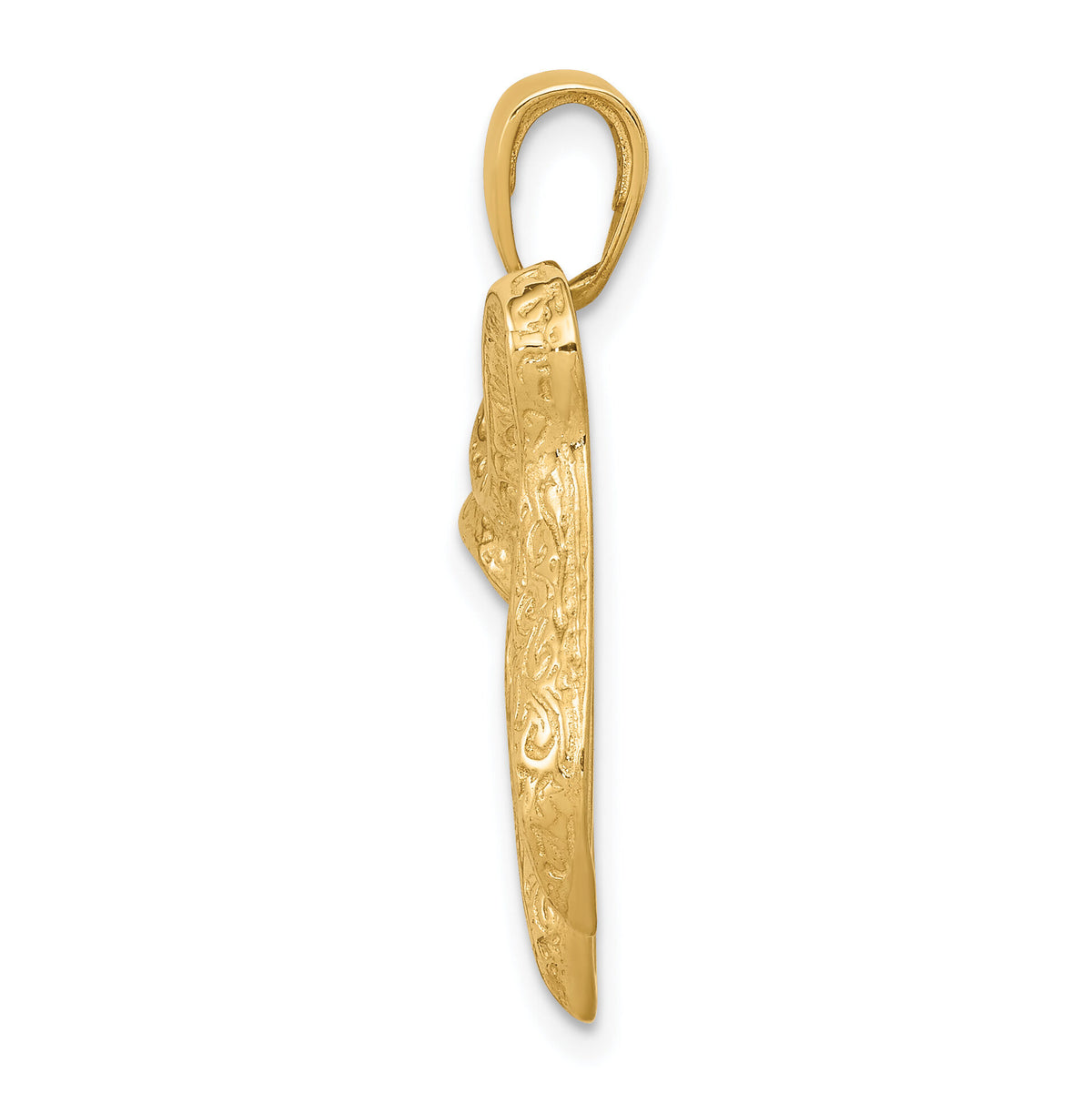 10K Jewish Chai (Long Life) Pendant-10C3992