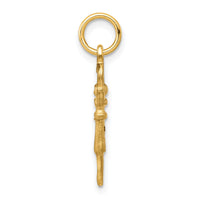 10k Solid Key Charm-10C416