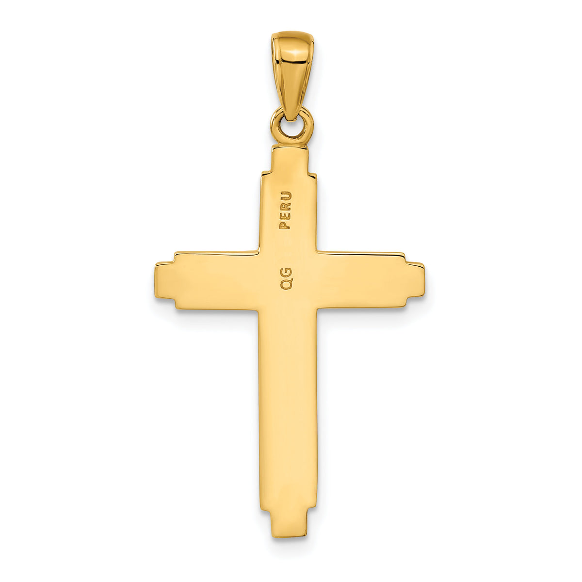 10k Cross Pendant-10C4206