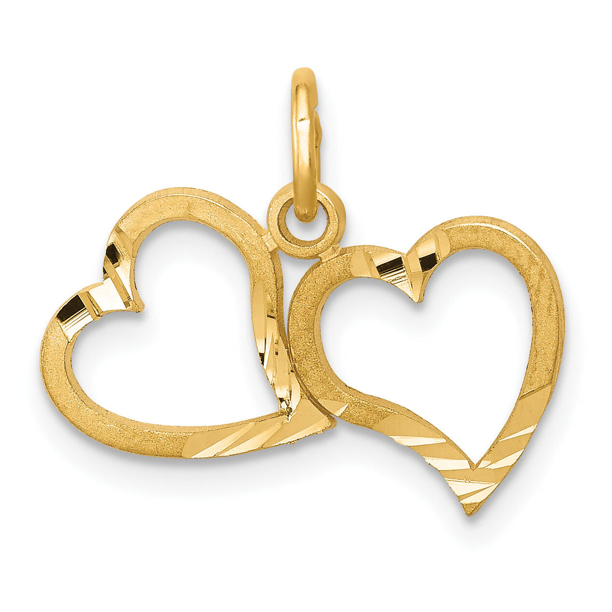 10k Heart Charm-10C421