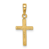 10K Cross Pendant-10C4227