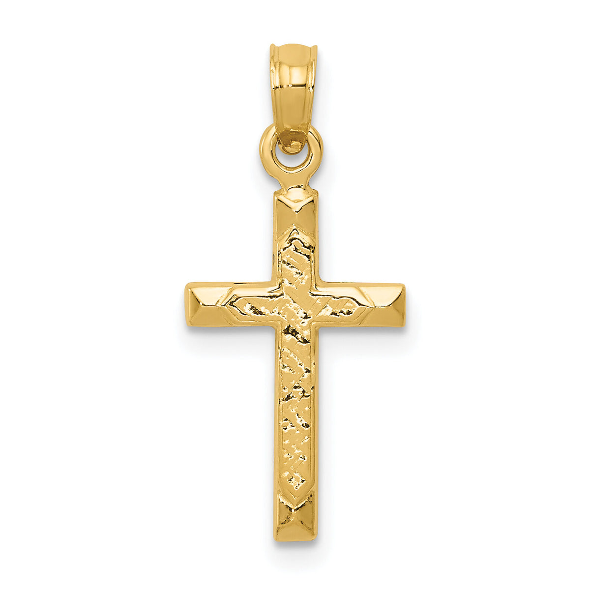 10K Cross Pendant-10C4227