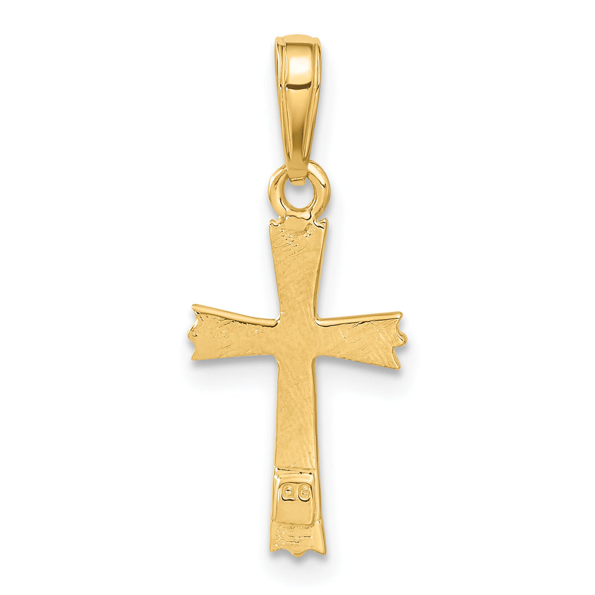 10K Cross Pendant-10C4229
