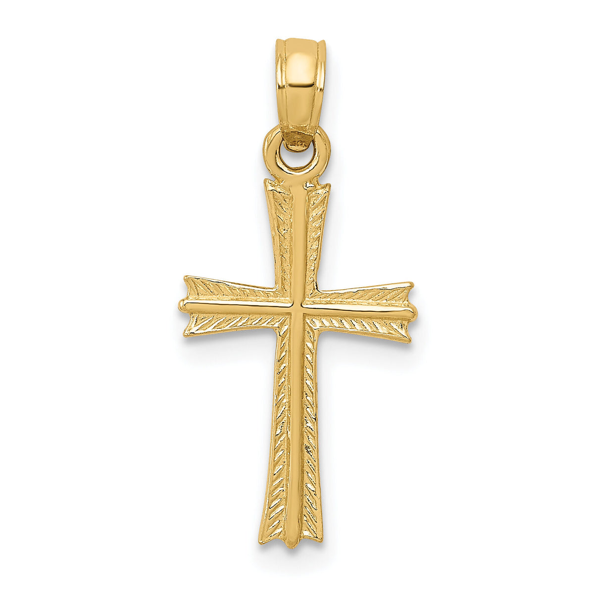 10K Cross Pendant-10C4229