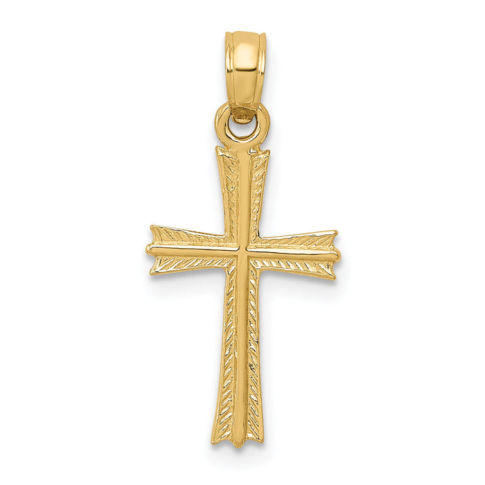 10K Cross Pendant-10C4229