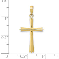 10k Cross Pendant-10C4237