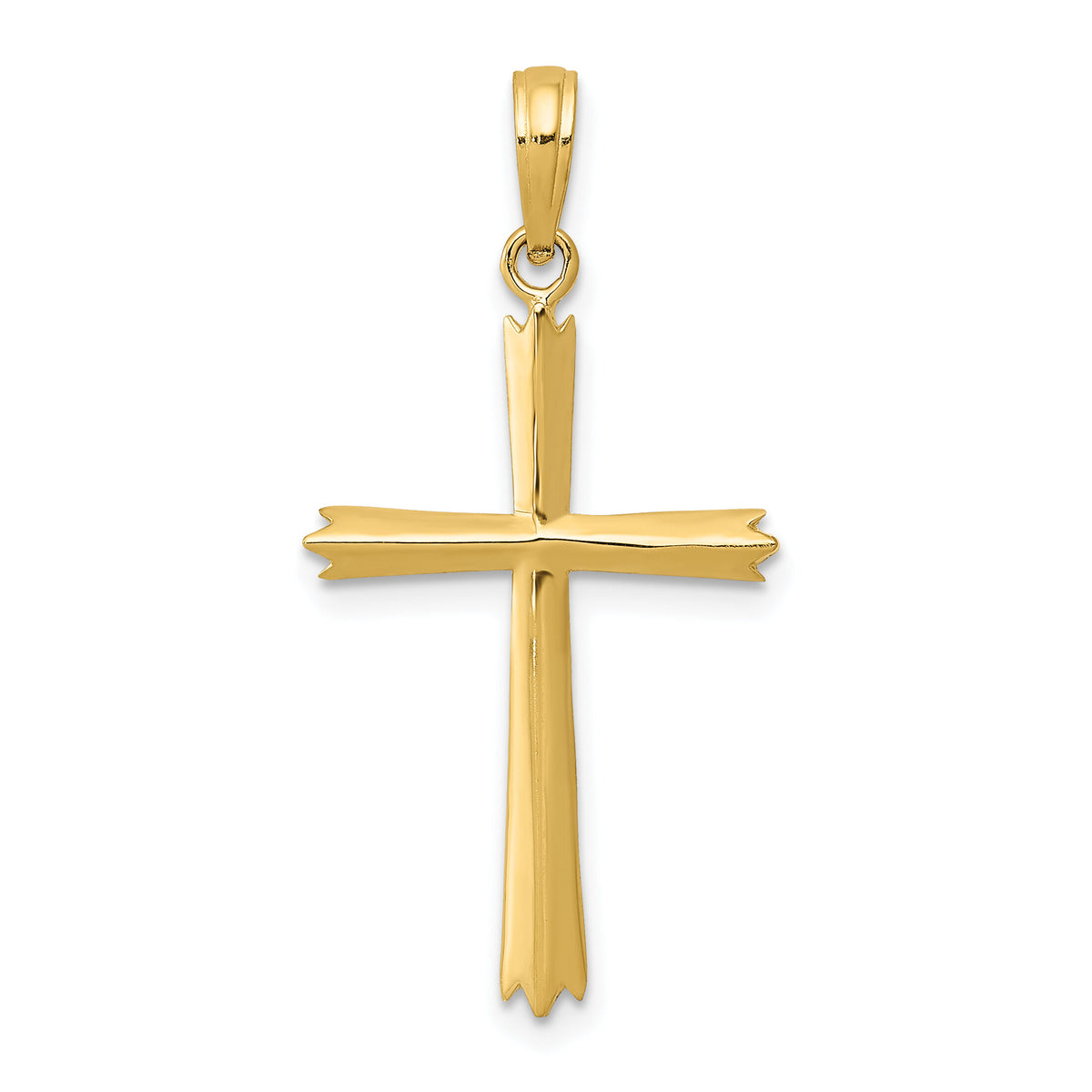 10k Cross Pendant-10C4237
