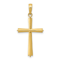 10k Cross Pendant-10C4237
