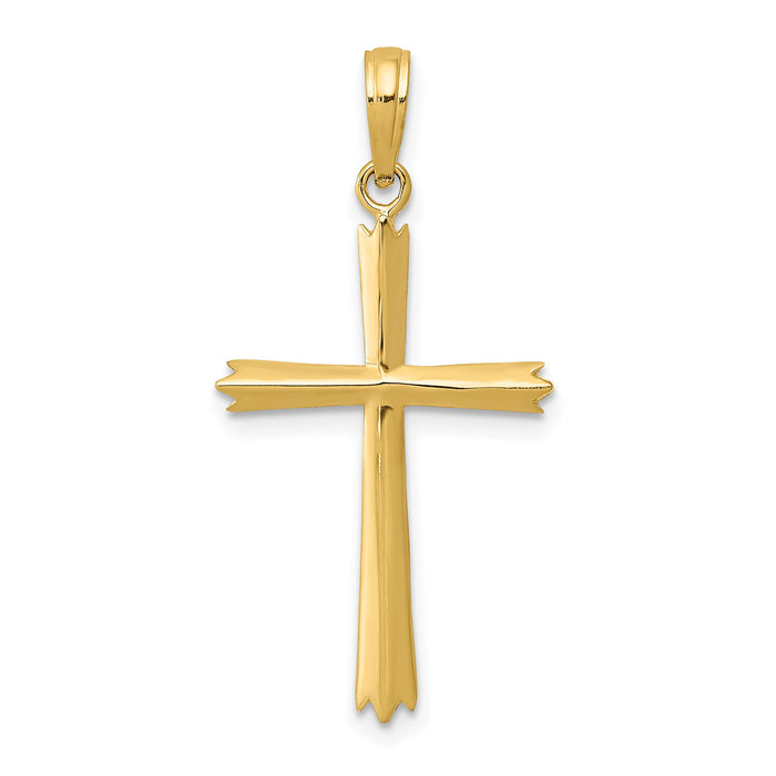 10k Cross Pendant-10C4237