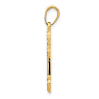 10K Cross Pendant-10C4278