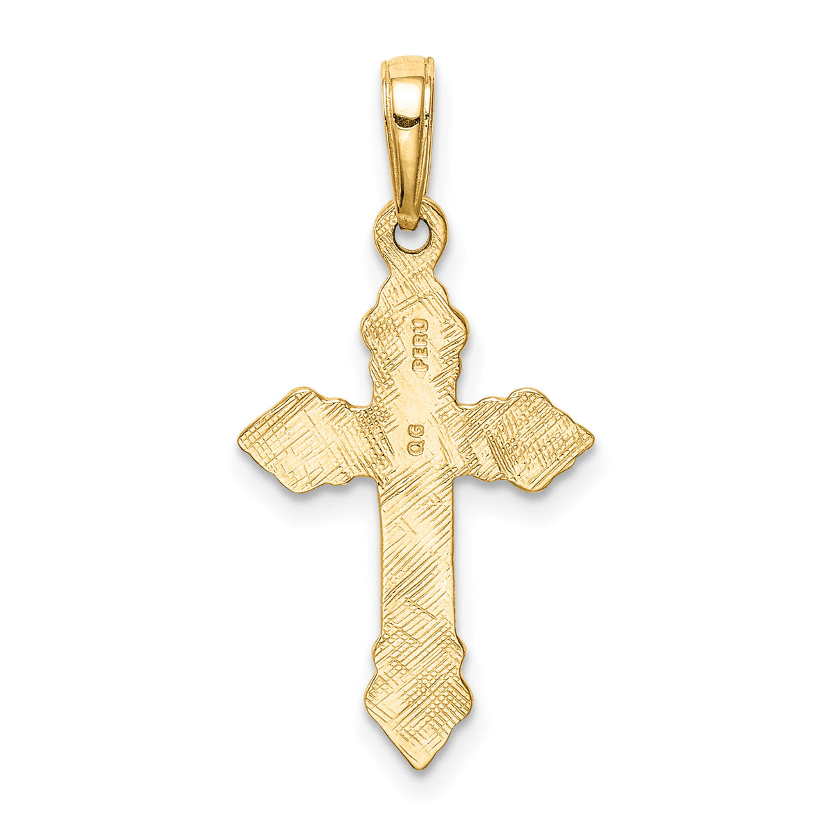 10K Cross Pendant-10C4278