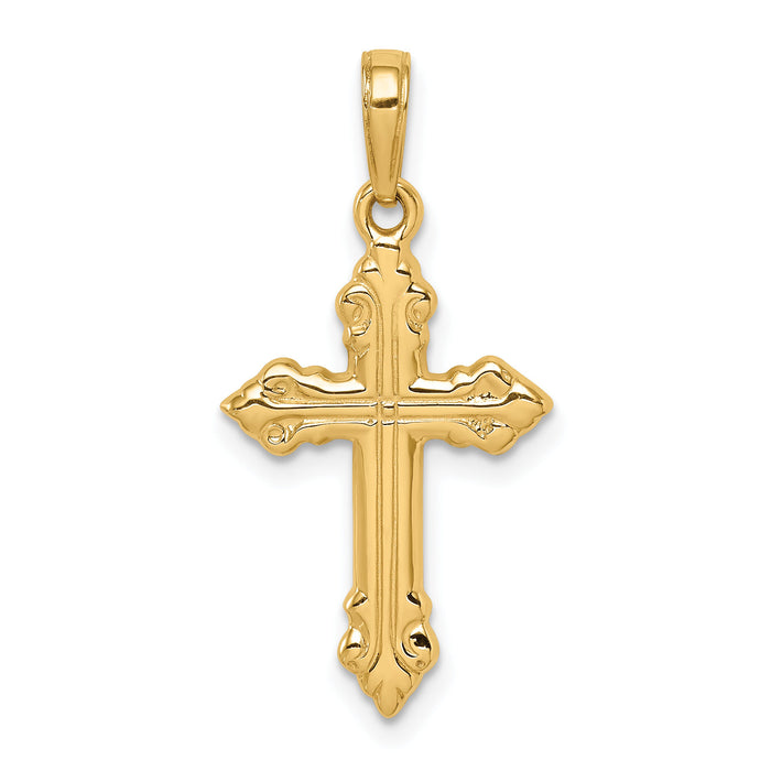 10K Cross Pendant-10C4278