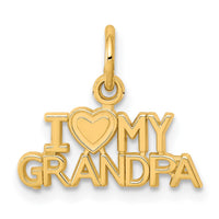 10K I LOVE MY GRANDPA Charm-10C427