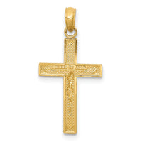 10k Crucifix Pendant-10C4341