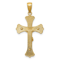 10K Crucifix Pendant-10C4345