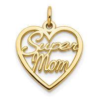 10K SUPER MOM Charm-10C435