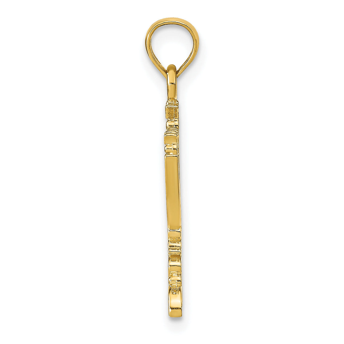 10K Menorah Pendant-10C4451