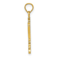 10K Menorah Pendant-10C4451