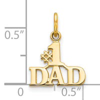 10K #1 DAD Charm-10C449