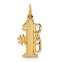 10K #1 DAD Charm-10C450