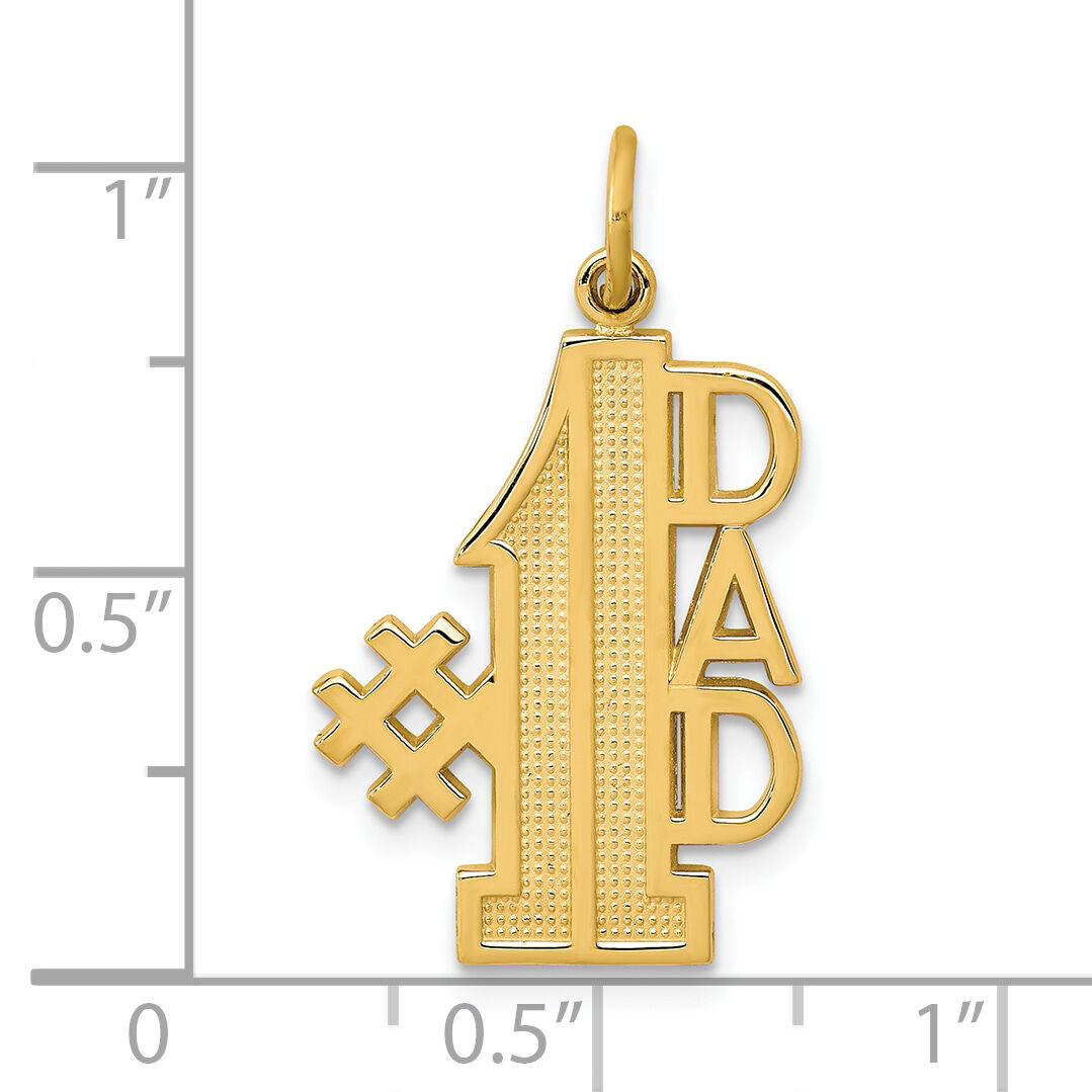10K #1 DAD Charm-10C451