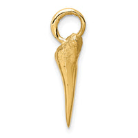 10K Shark Tooth Pendant-10C4589