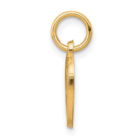 10K I LOVE YOU Heart Charm-10C474