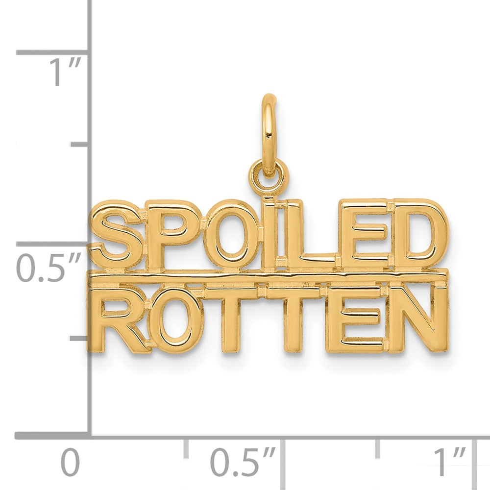 10k Talking - SPOILED ROTTEN Charm-10C485
