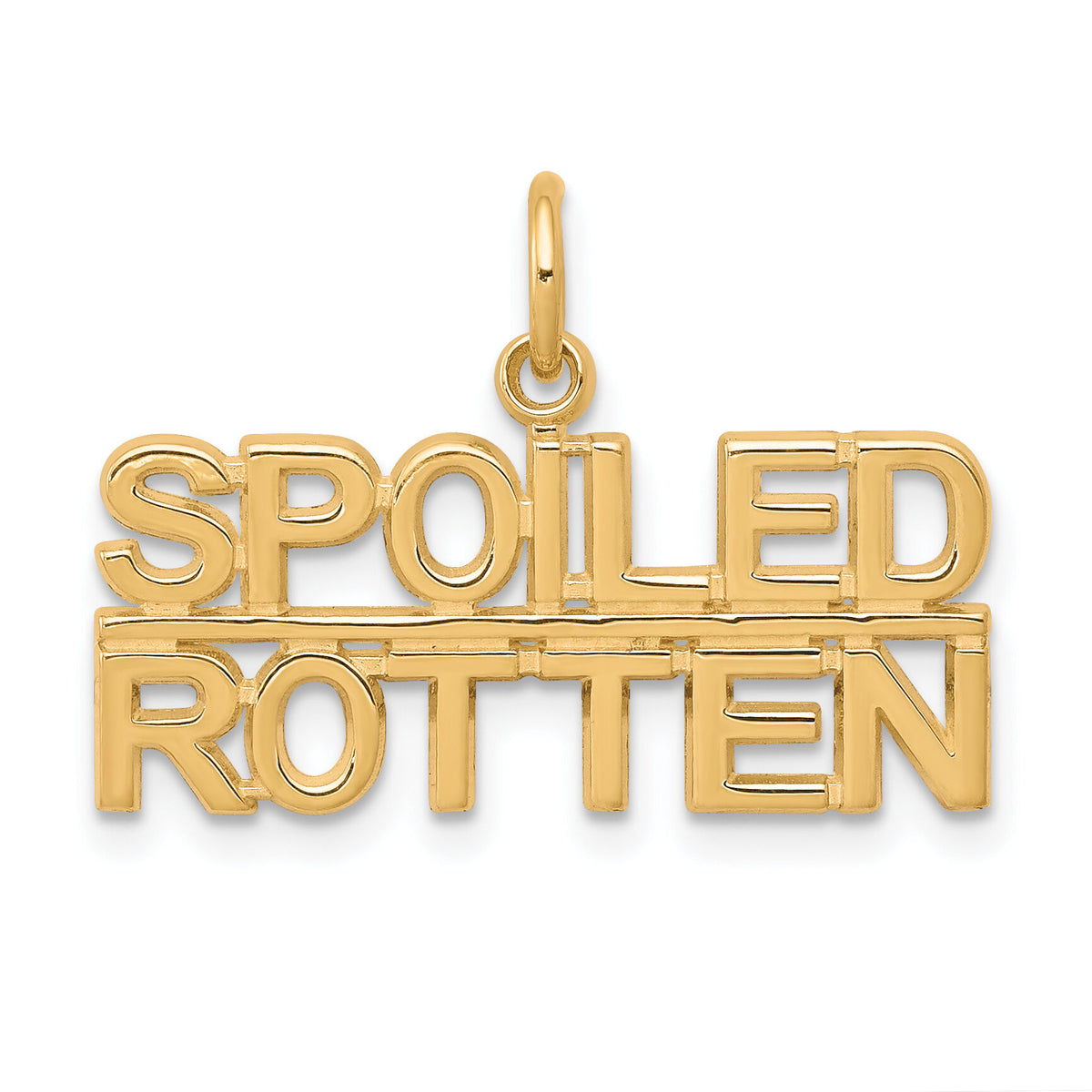 10k Talking - SPOILED ROTTEN Charm-10C485