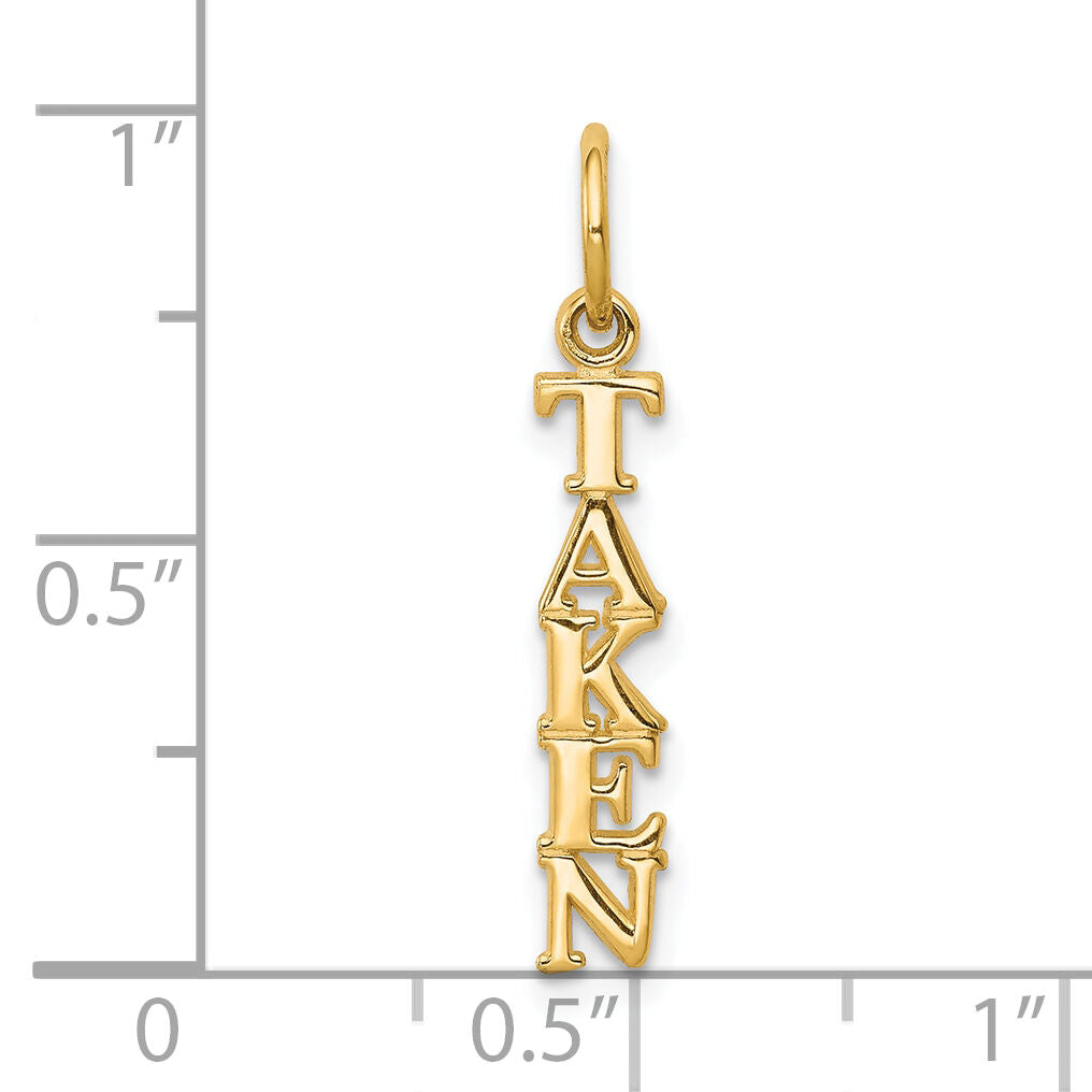 10k Talking - TAKEN Charm-10C489