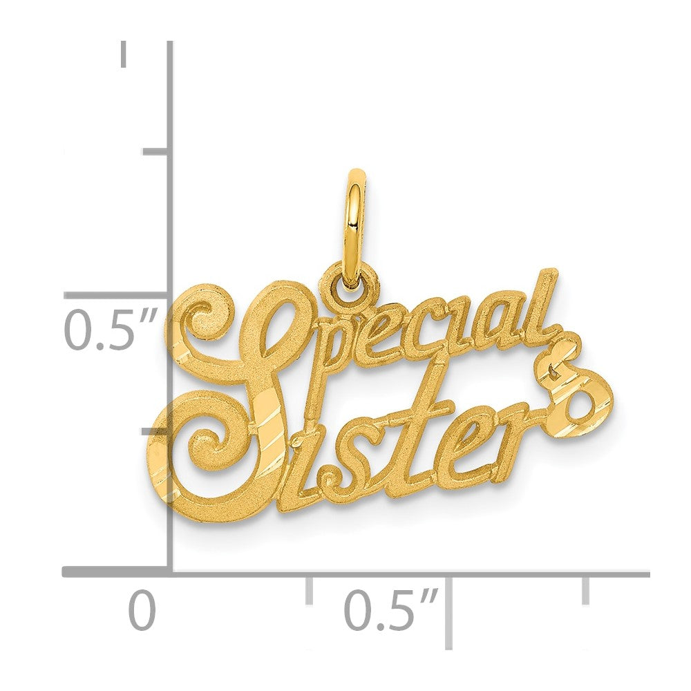 10K SPECIAL SISTER Charm-10C493