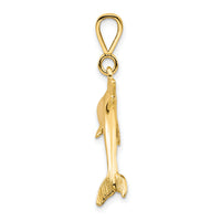 10k Dolphin Charm-10C524