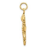 10k Seahorse Pendant-10C534