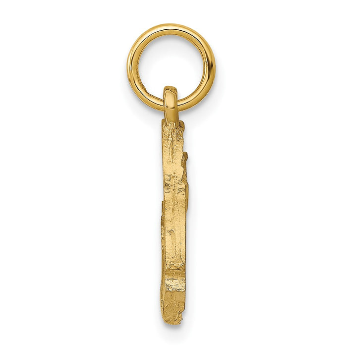 10k Fish Charm-10C540