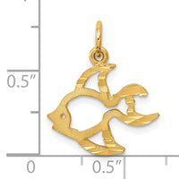 10k Fish Charm-10C540