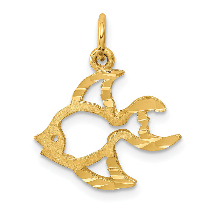 10k Fish Charm-10C540