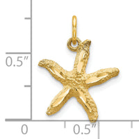 10k Starfish Charm-10C554